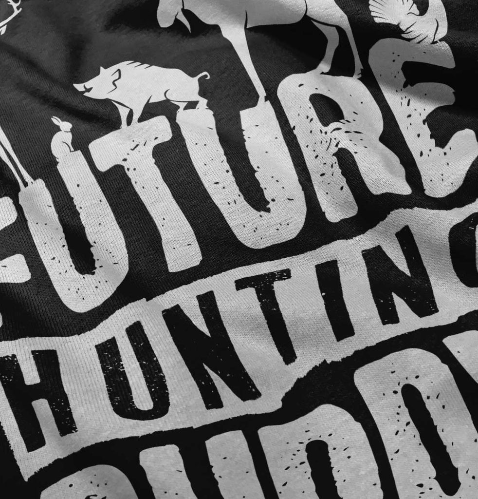 Future Deer Hunting Bud Toddler Football Jersey Tee-Direct To Garment Print-Brisco Baby