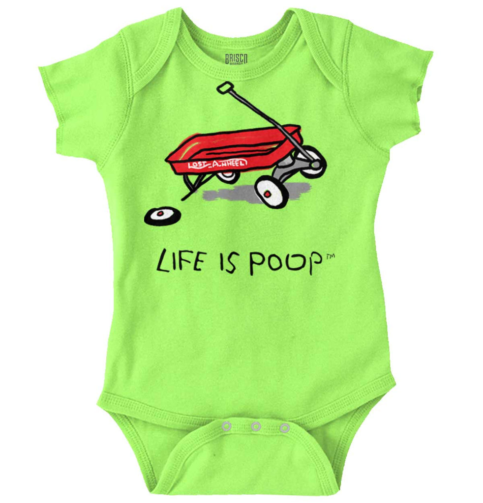Broken Wagon Romper-Direct To Garment Print-Brisco Baby