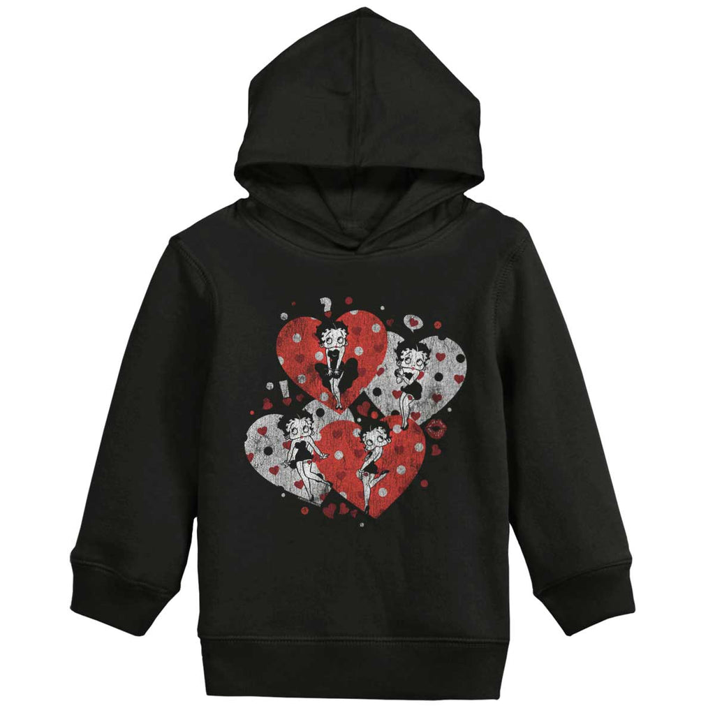 Betty Love Toddler Pullover Hoodie-Direct To Garment Print-Brisco Baby