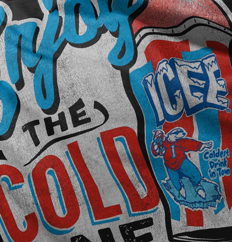 Enjoy The Cold One Toddler Pullover Hoodie-Direct To Garment Print-Brisco Baby