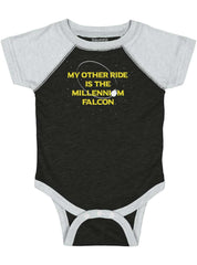 Other Ride Millennium Raglan Romper Bodysuit-Direct To Garment Print-Brisco Baby