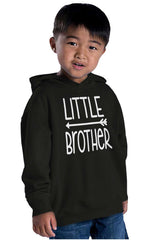 Little Brother Toddler Pullover Hoodie-Direct To Garment Print-Brisco Baby