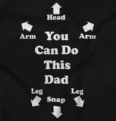 You Can Do This Infant Toddler T Shirt-Direct To Garment Print-Brisco Baby