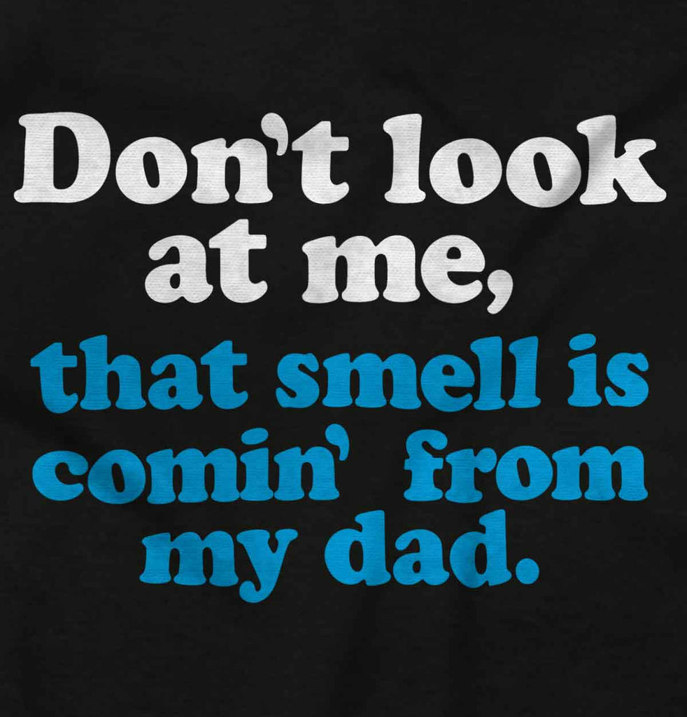 Smell From Dad Infant Baby Bib-Direct To Garment Print-Brisco Baby