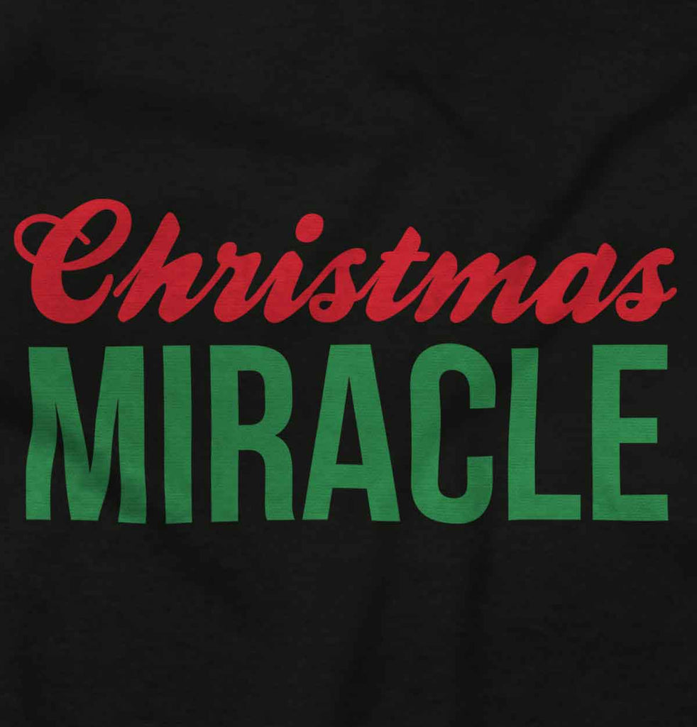 Christmas Miracle Maternity T-Shirt-Direct To Garment Print-Brisco Baby