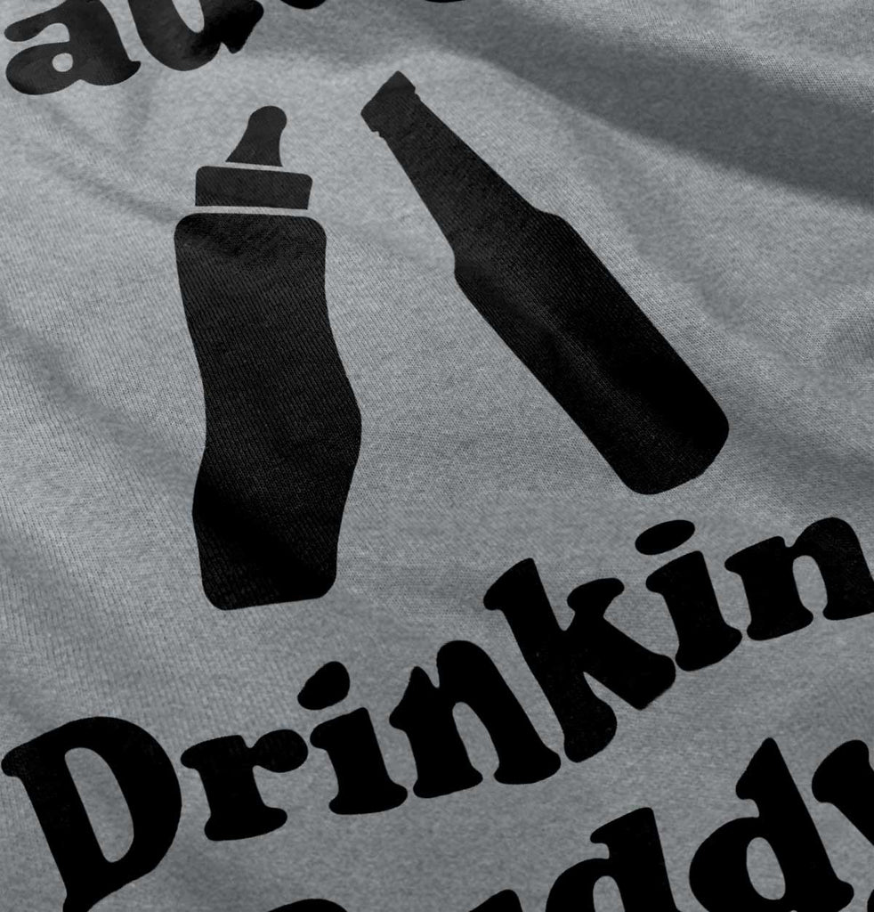 Drinking Buddy Infant Toddler T Shirt-Direct To Garment Print-Brisco Baby