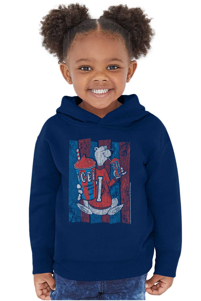 Distressed Icee Toddler Pullover Hoodie-Direct To Garment Print-Brisco Baby