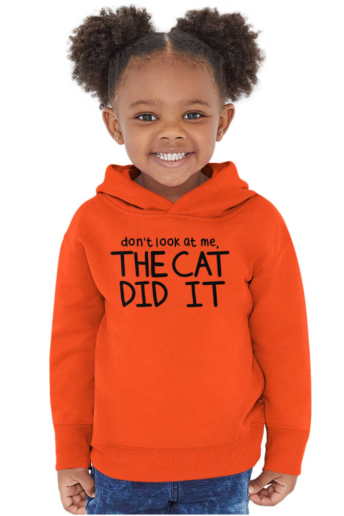 Cat Did It Toddler Pullover Hoodie-Direct To Garment Print-Brisco Baby