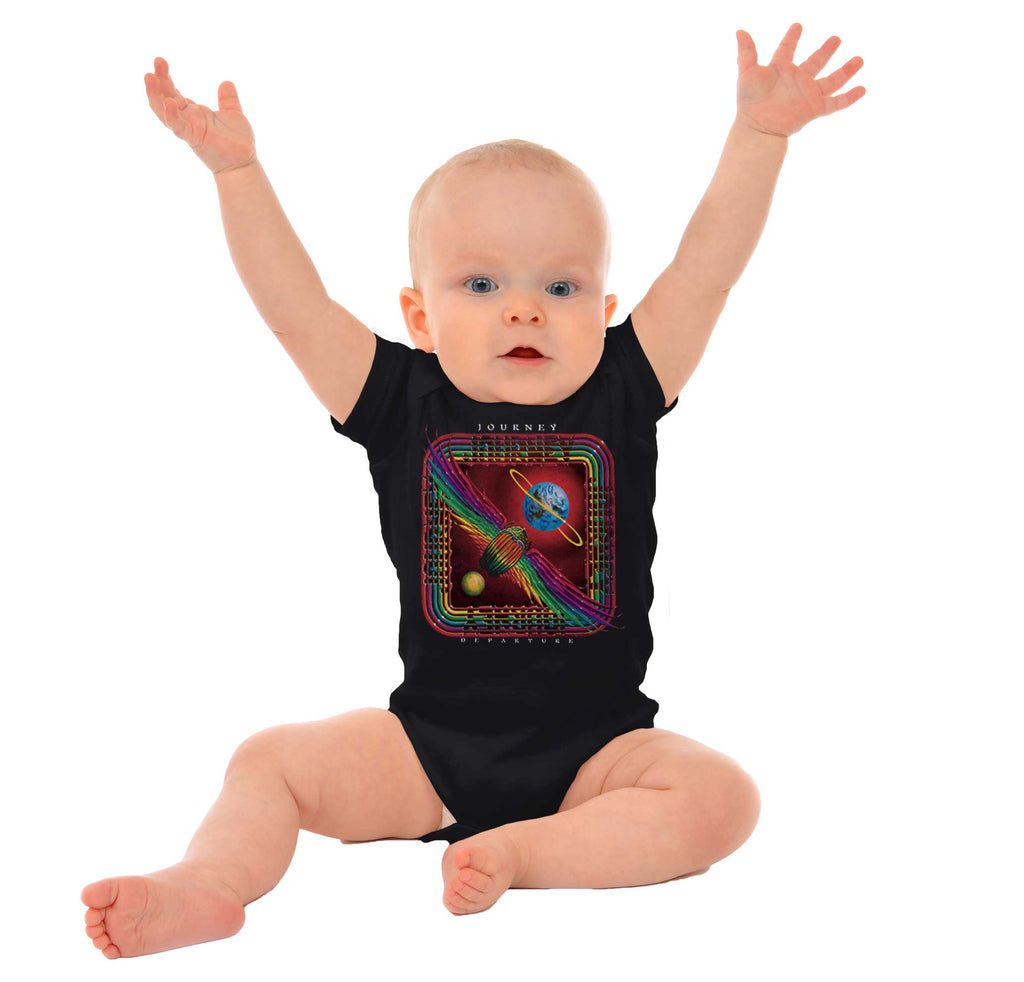 Departure Romper Bodysuit-Direct To Garment Print-Brisco Baby