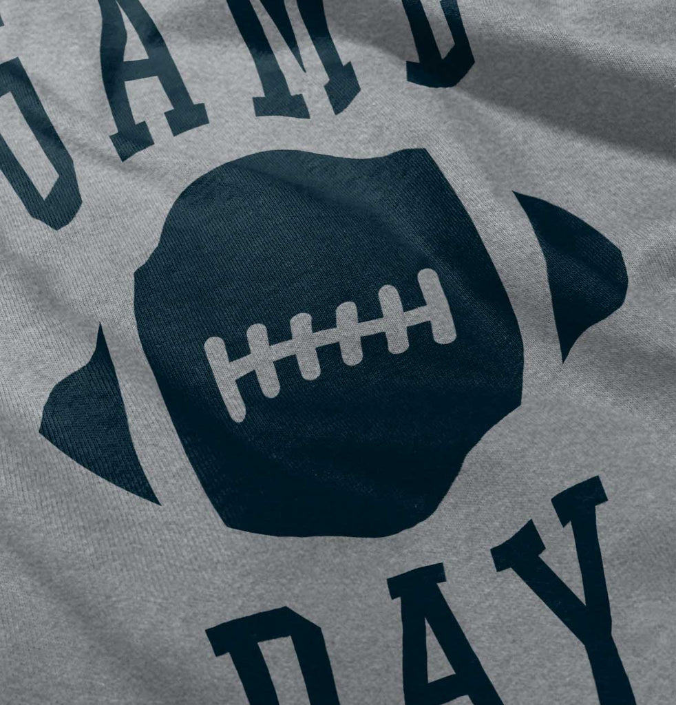Game Day Toddler Football Jersey Tee-Direct To Garment Print-Brisco Baby