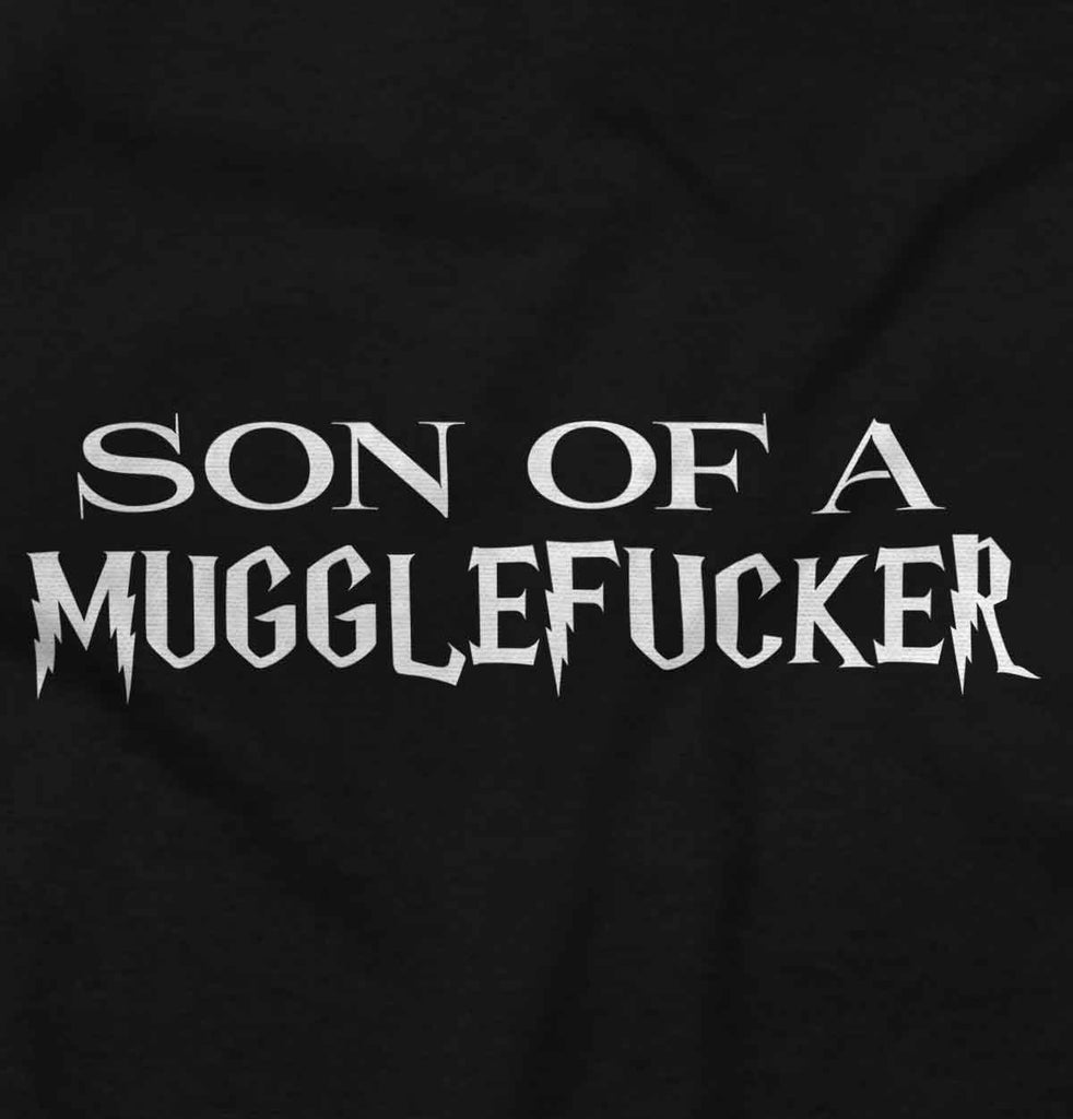 Son Of A Mugglefucke Infant Baby Bib-Direct To Garment Print-Brisco Baby