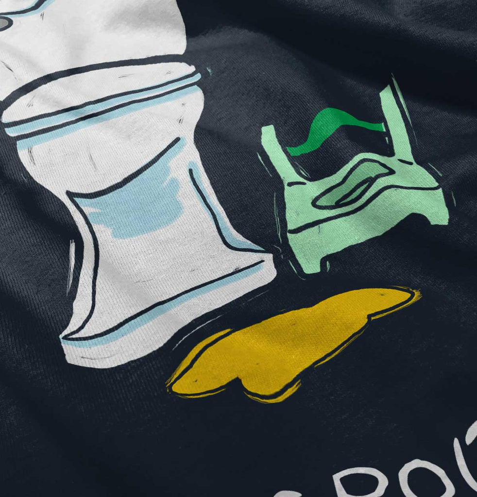 Potty Train Infant Toddler T Shirt-Direct To Garment Print-Brisco Baby