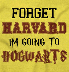 Forget Harvard Hogwarts Romper Bodysuit-Direct To Garment Print-Brisco Baby