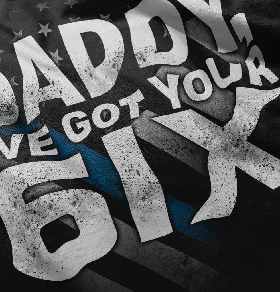 Got Your Six Infant Baby Bib-Direct To Garment Print-Brisco Baby