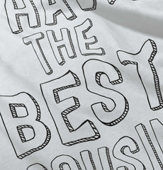 Best Cousin Infant Baby Bib-Direct To Garment Print-Brisco Baby