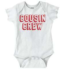 Cousin Crew Romper Bodysuit-Direct To Garment Print-Brisco Baby