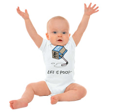 Out of Milk Romper Bodysuit-Direct To Garment Print-Brisco Baby