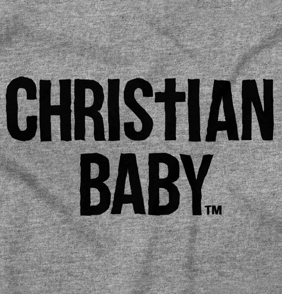 Christian Baby Romper Bodysuit-Direct To Garment Print-Brisco Baby