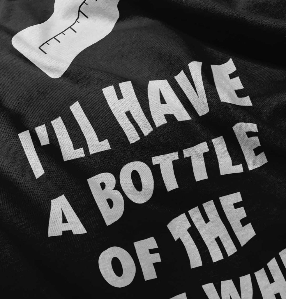 House White Infant Toddler T Shirt-Direct To Garment Print-Brisco Baby