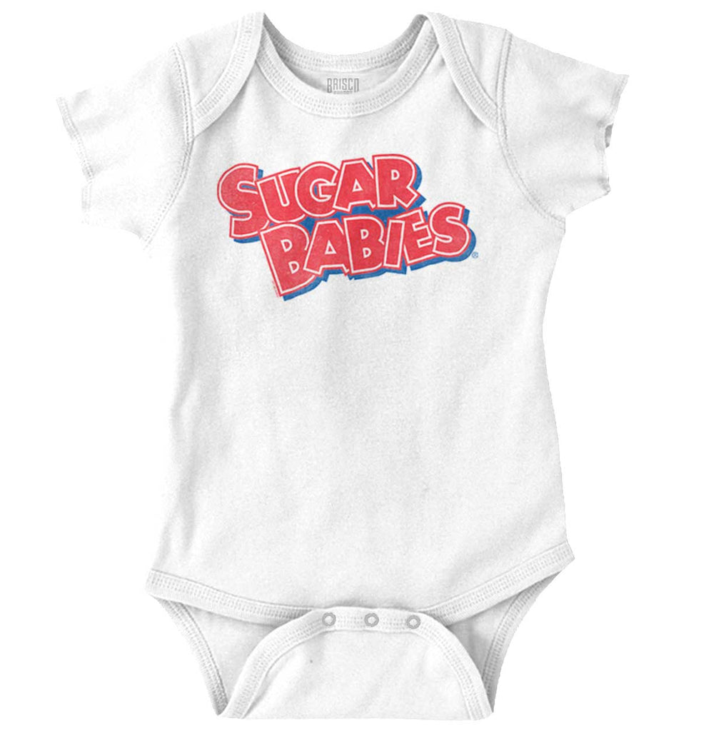 Vintage Sugar Babies Romper Bodysuit-Direct To Garment Print-Brisco Baby
