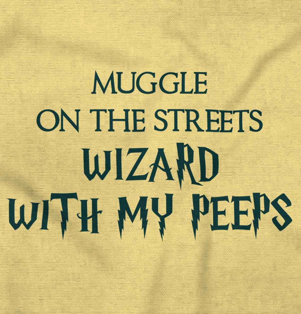 Wizard With My Peeps Infant Toddler T Shirt-Direct To Garment Print-Brisco Baby