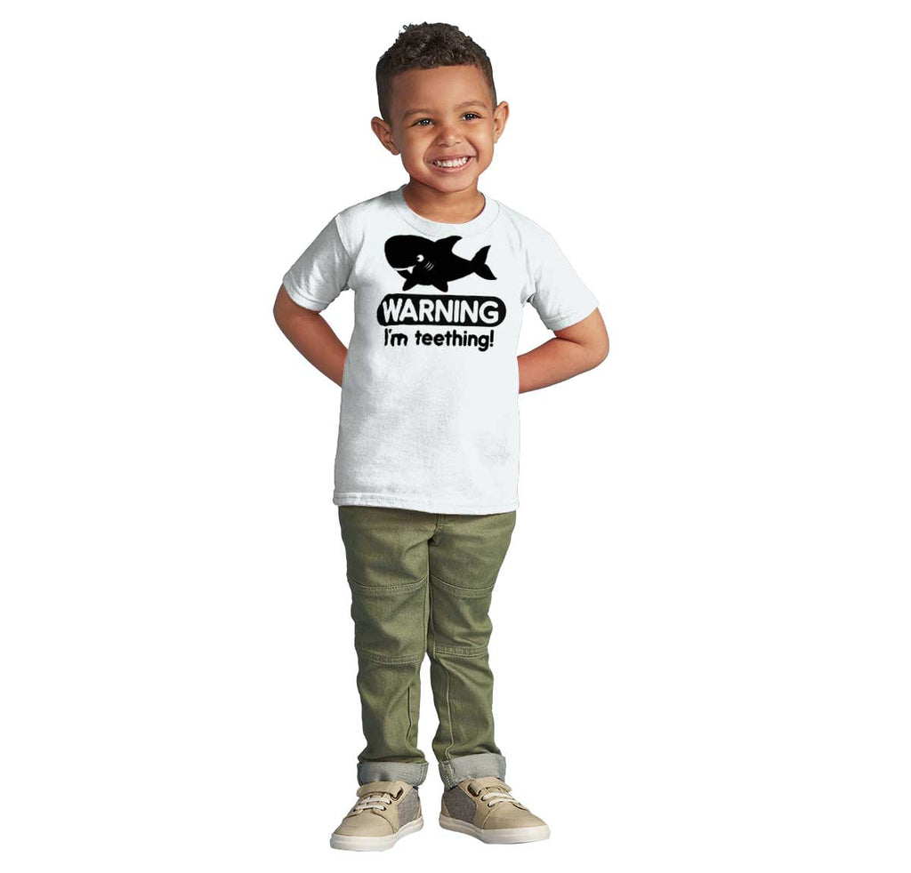 I'm Teething Infant Toddler T Shirt-Direct To Garment Print-Brisco Baby