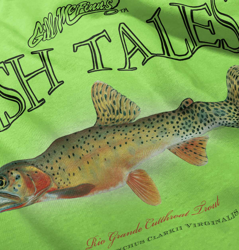 Rio Grande Trout Infant Toddler T Shirt-Direct To Garment Print-Brisco Baby