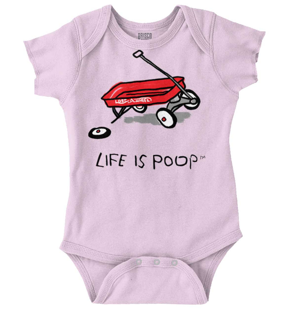 Broken Wagon Romper-Direct To Garment Print-Brisco Baby