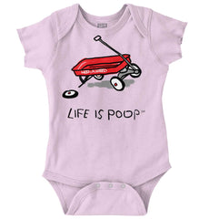 Broken Wagon Romper-Direct To Garment Print-Brisco Baby