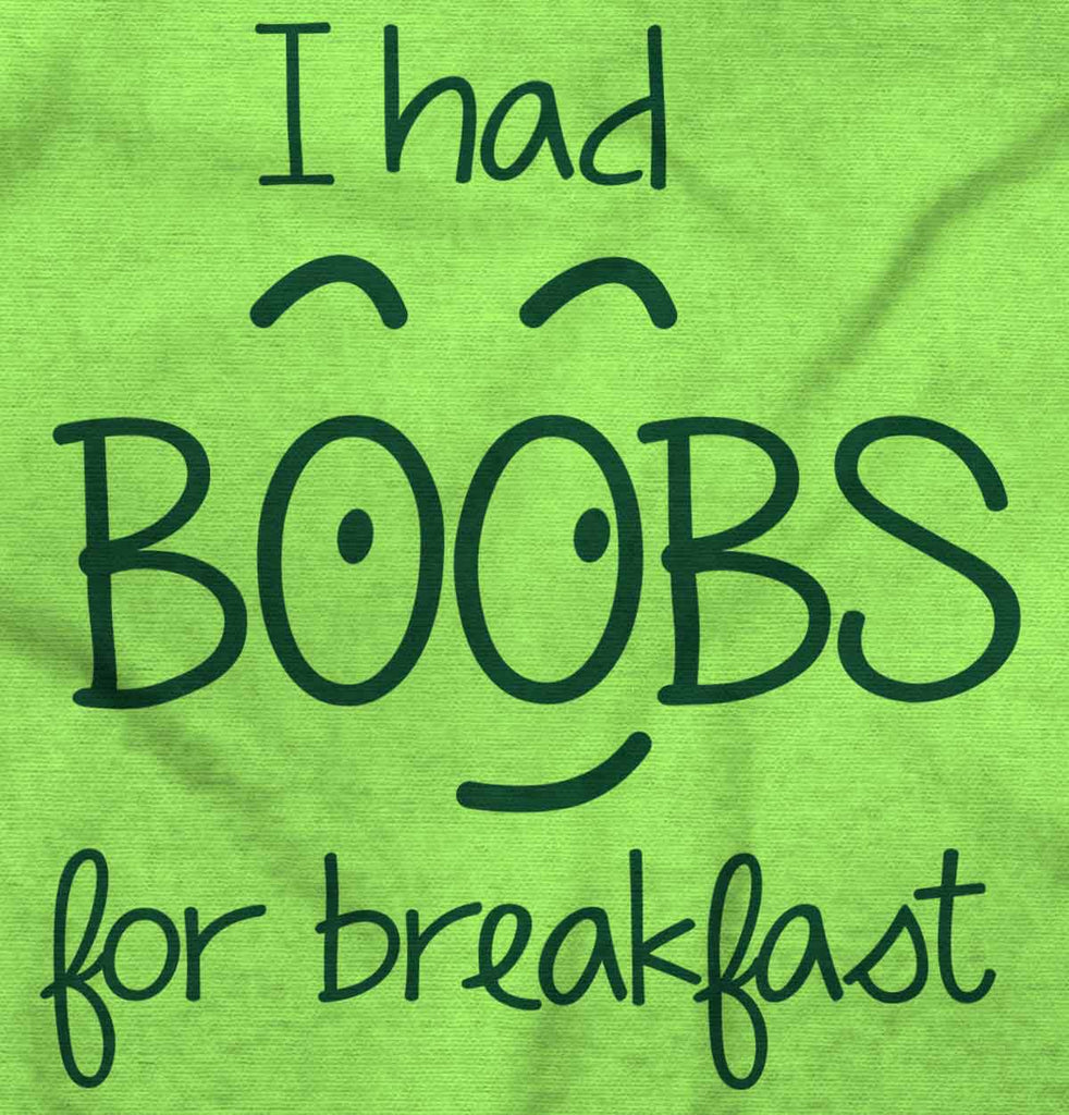 I Had Boobs Romper Bodysuit-Direct To Garment Print-Brisco Baby