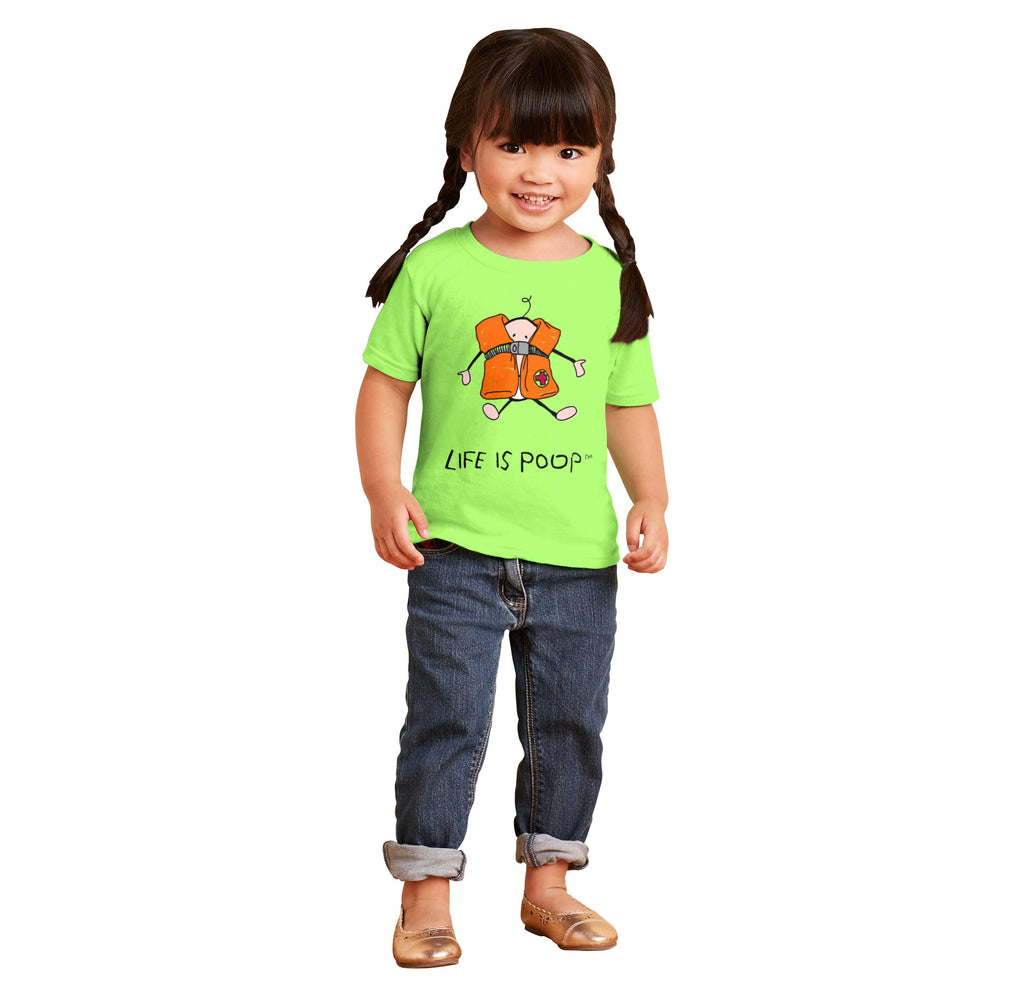Baby Life Vest Infant Toddler T Shirt-Direct To Garment Print-Brisco Baby