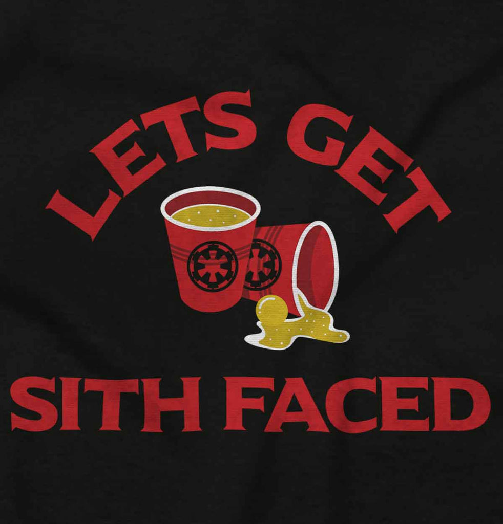 Lets Get Sith Faced Romper Bodysuit-Direct To Garment Print-Brisco Baby