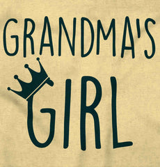 Grandma's Girl Romper Bodysuit-Direct To Garment Print-Brisco Baby