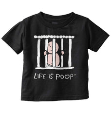 Jail Crib Infant Toddler T Shirt-Direct To Garment Print-Brisco Baby