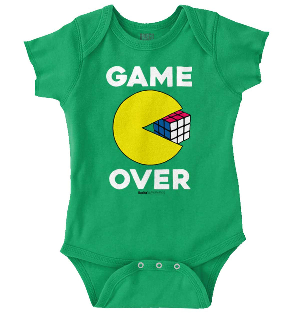 Game Over Romper Bodysuit-Direct To Garment Print-Brisco Baby