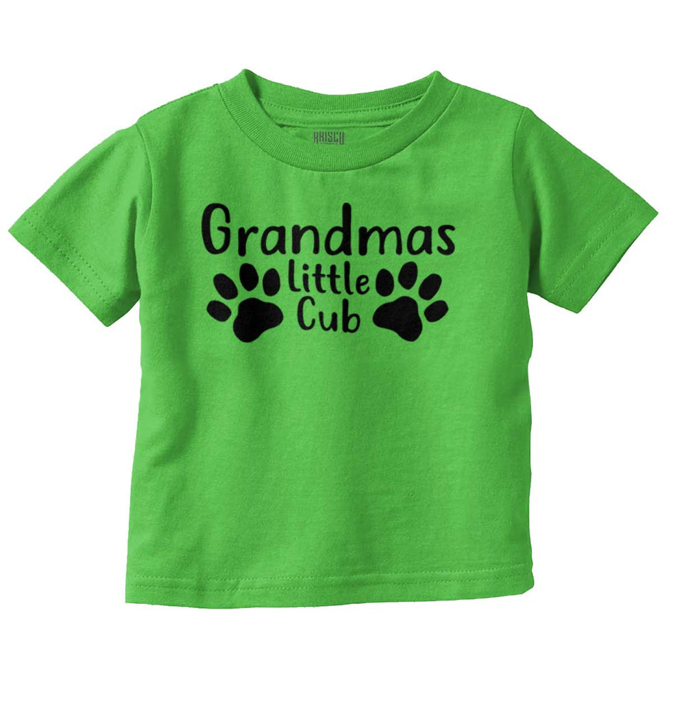 Granmda's Little Cub Infant Toddler T Shirt-Direct To Garment Print-Brisco Baby