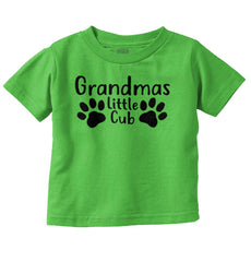 Granmda's Little Cub Infant Toddler T Shirt-Direct To Garment Print-Brisco Baby