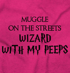 Wizard With My Peeps Romper Bodysuit-Direct To Garment Print-Brisco Baby