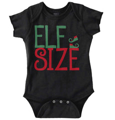 Elf Size Romper Bodysuit-Direct To Garment Print-Brisco Baby