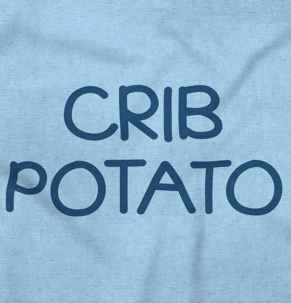 Crib Potato Infant Toddler T Shirt-Direct To Garment Print-Brisco Baby