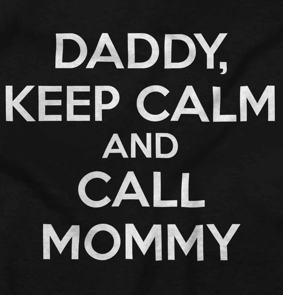 Call Mommy Infant Baby Bib-Direct To Garment Print-Brisco Baby