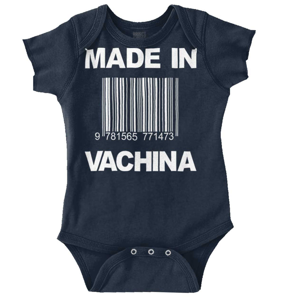 Made In Vachina Romper Bodysuit-Direct To Garment Print-Brisco Baby