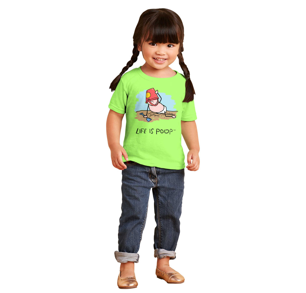 Baby Beach Infant Toddler T Shirt-Direct To Garment Print-Brisco Baby