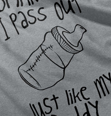 Like My Daddy Romper Bodysuit-Direct To Garment Print-Brisco Baby