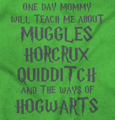 Muggles Horcrux Quidditch Romper Bodysuit-Direct To Garment Print-Brisco Baby