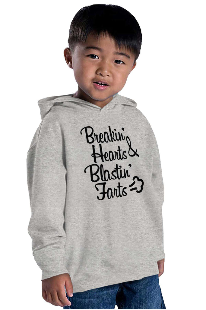 Blastin Farts Toddler Pullover Hoodie-Direct To Garment Print-Brisco Baby