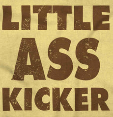 Ass Kicker Infant Toddler T Shirt-Direct To Garment Print-Brisco Baby