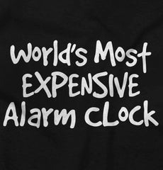 Alarm Clock Romper Bodysuit-Direct To Garment Print-Brisco Baby