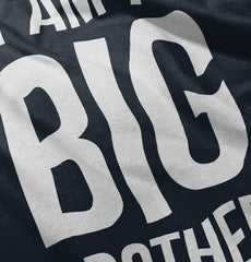 I Am A Big Brother Romper Bodysuit-Direct To Garment Print-Brisco Baby