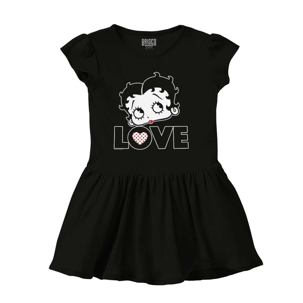 Love Betty Solid Baby Infant Dress-Direct To Garment Print-Brisco Baby